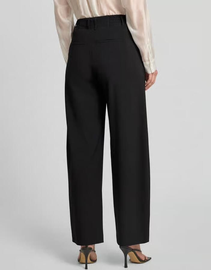 Drykorn wide fit stoffen broek met viscose model 'Dutiful'