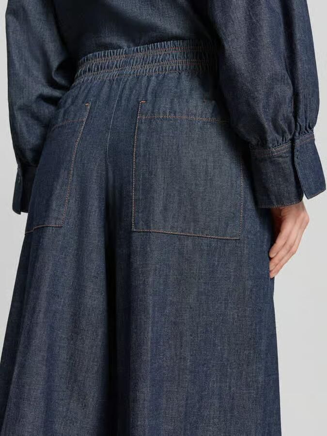 Drykorn Wide leg jeans met elastische band model 'CEILING'