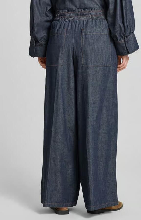 Drykorn Wide leg jeans met elastische band model 'CEILING' - Foto 3