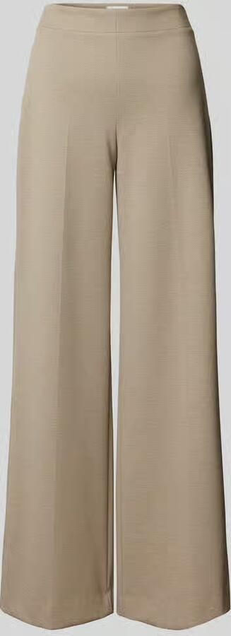 Drykorn Wide leg pantalon met persplooien model 'BEFORE'