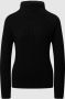 Drykorn 422001 Arwen 10 Dames Coltrui Trui Alpaca-Wol Mix Zwart 1000 Black Heren - Thumbnail 1