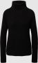 Drykorn 422001 Arwen 10 Dames Coltrui Trui Alpaca-Wol Mix Zwart 1000 Black Heren - Thumbnail 1
