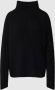 Drykorn 422001 Arwen 10 Dames Coltrui Trui Alpaca-Wol Mix Zwart 1000 Black Heren - Thumbnail 1
