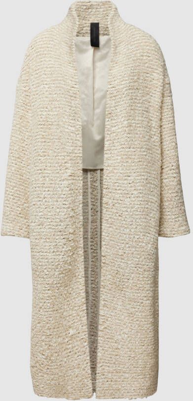 Drykorn Lange jas met steekzakken opzij model 'Bauprey'