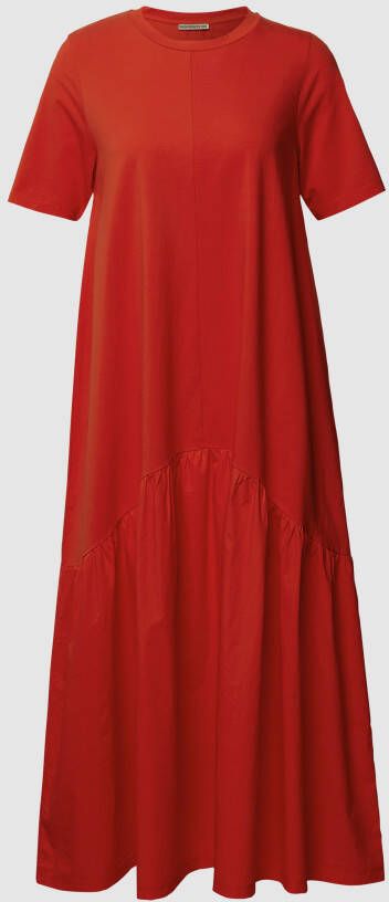Drykorn Midi-jurk met ronde hals model 'Malasi'