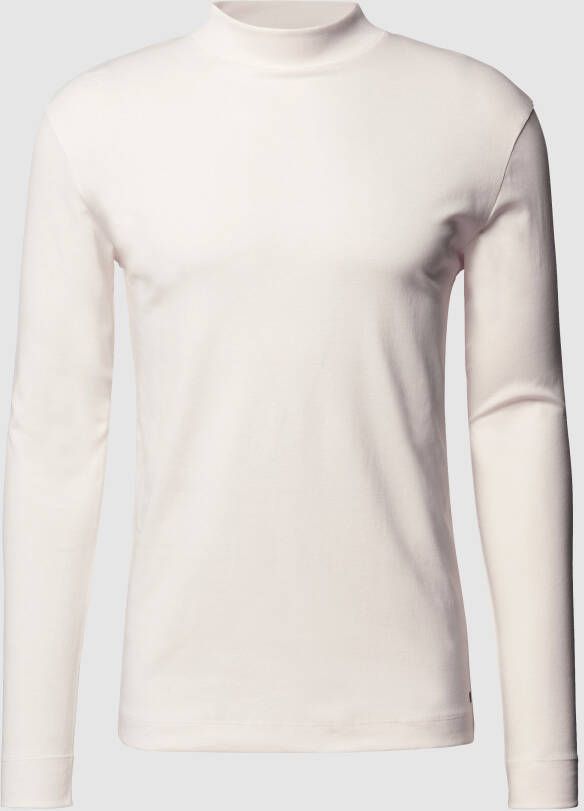 drykorn Regular fit shirt met lange mouwen en labelpatch