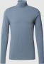 Drykorn Shirt met lange mouwen en col model 'Mauritio' - Thumbnail 1