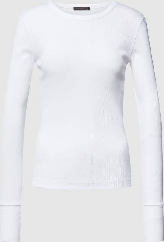 Drykorn Shirt met lange mouwen in fijnriblook model 'NURIT'