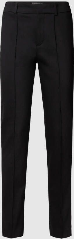 Drykorn Stoffen broek met stretch en smalle pasvorm model 'Act'