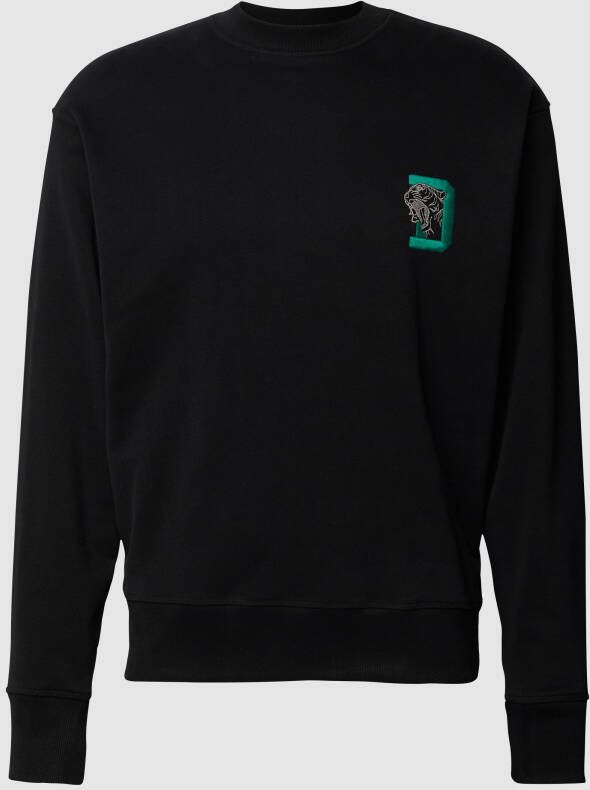 Drykorn Sweatshirt met logomotief