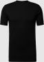 Drykorn T-shirt met geribde ronde hals model 'ANTON' - Thumbnail 1