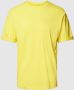 Drykorn T-shirt met geribde ronde hals model 'THILO' - Thumbnail 1