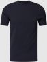 Drykorn T-shirt met geribde ronde hals model 'ANTON' - Thumbnail 1