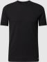 Drykorn T-shirt met geribde ronde hals model 'ANTON' - Thumbnail 1