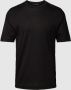 Drykorn T-shirt met geribde ronde hals model 'GILBERD' - Thumbnail 1