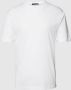 Drykorn T-shirt met geribde ronde hals model 'GILBERD' - Thumbnail 1