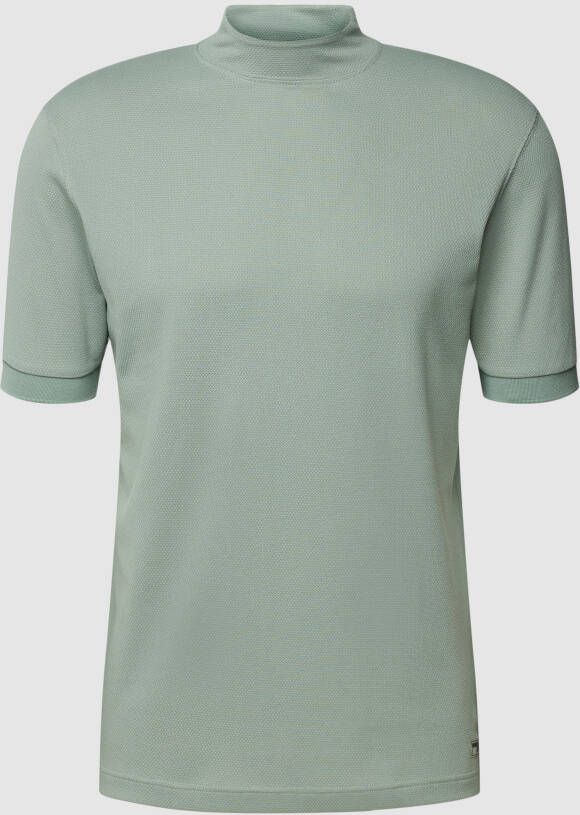 Drykorn T-shirt met structuurmotief model 'DUSTIN'