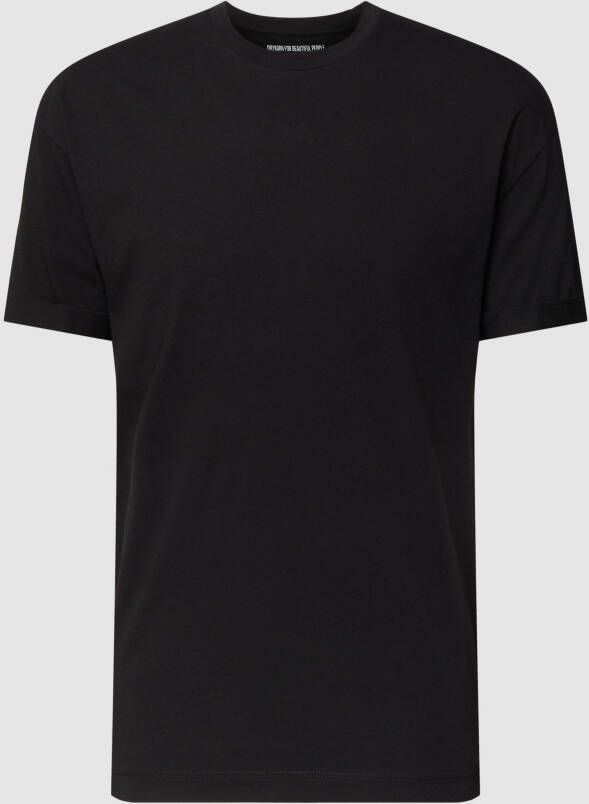 Drykorn Oversized T-shirt met extra brede schouders model 'THILO'