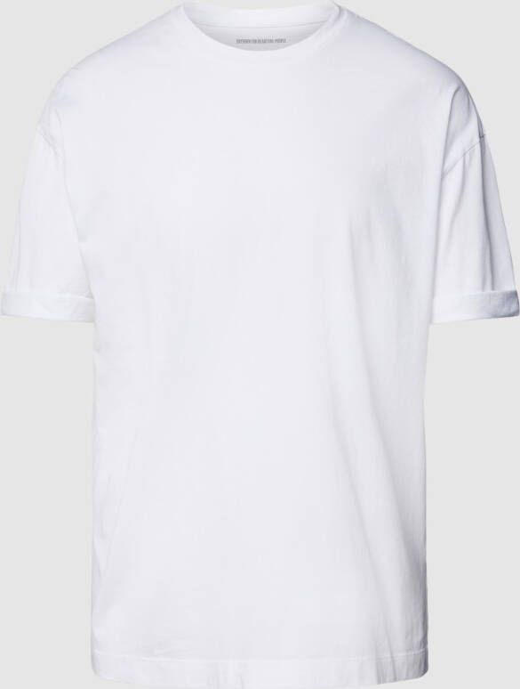 Drykorn Oversized T-shirt met extra brede schouders model 'THILO'