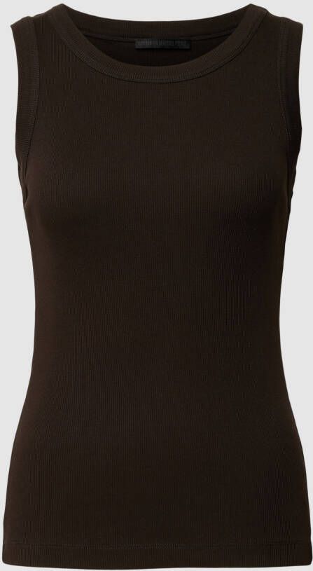 Drykorn Tanktop met ribboorden model 'OLINA'