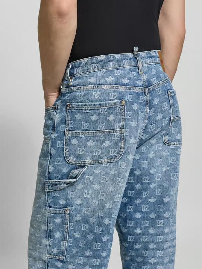 Dsquared2 baggy fit jeans van puur katoen - Foto 2