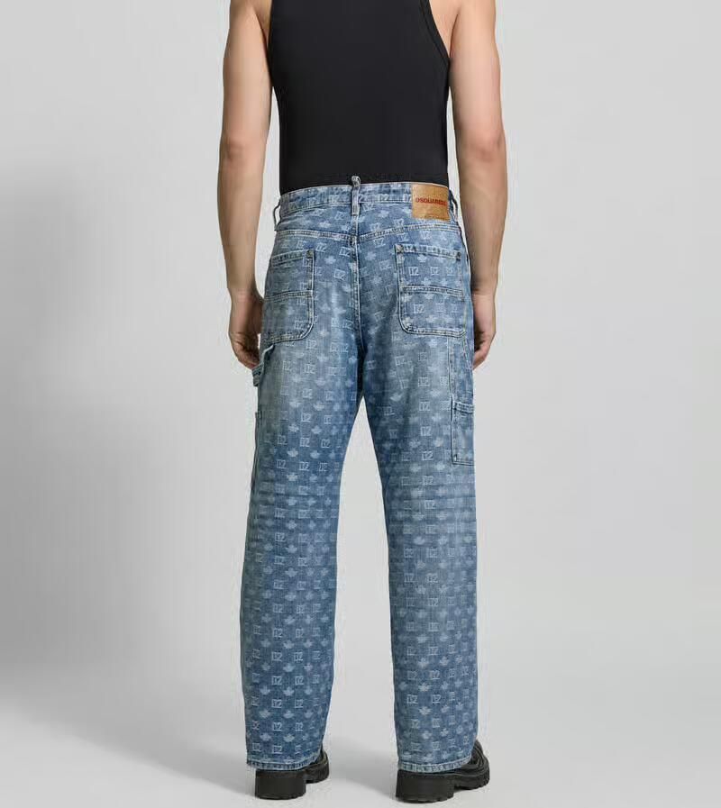 Dsquared2 baggy fit jeans van puur katoen - Foto 2