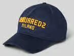 Dsquared2 baseballpet met gestikt logo