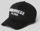 Dsquared2 baseballpet met gestikt logo
