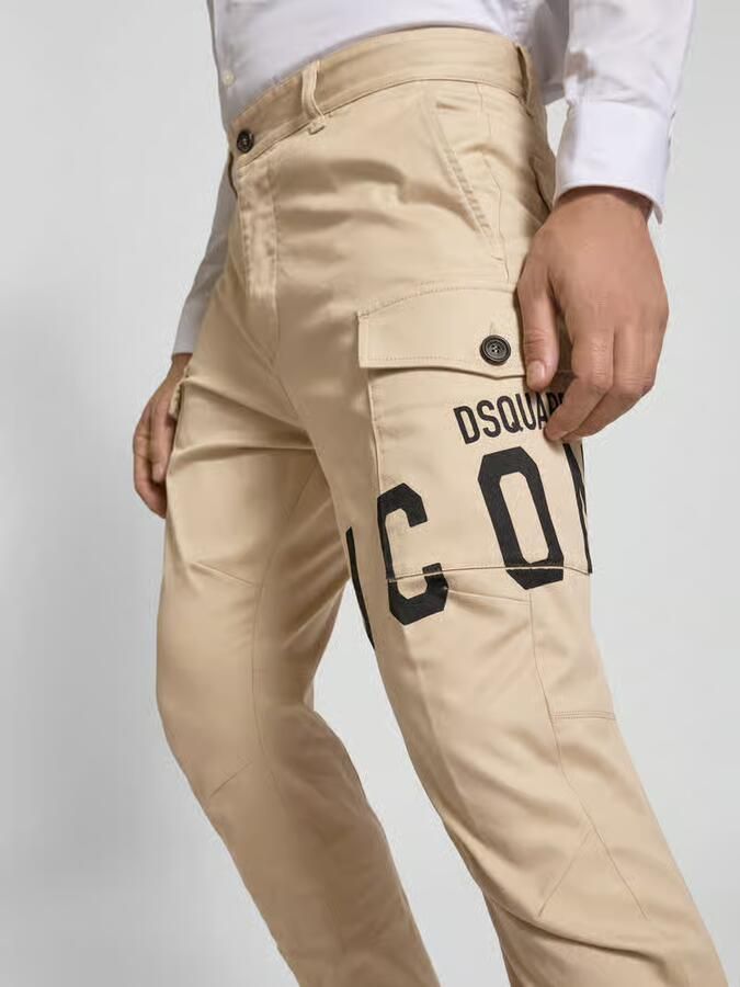 Dsquared2 Cargobroek met labelprint