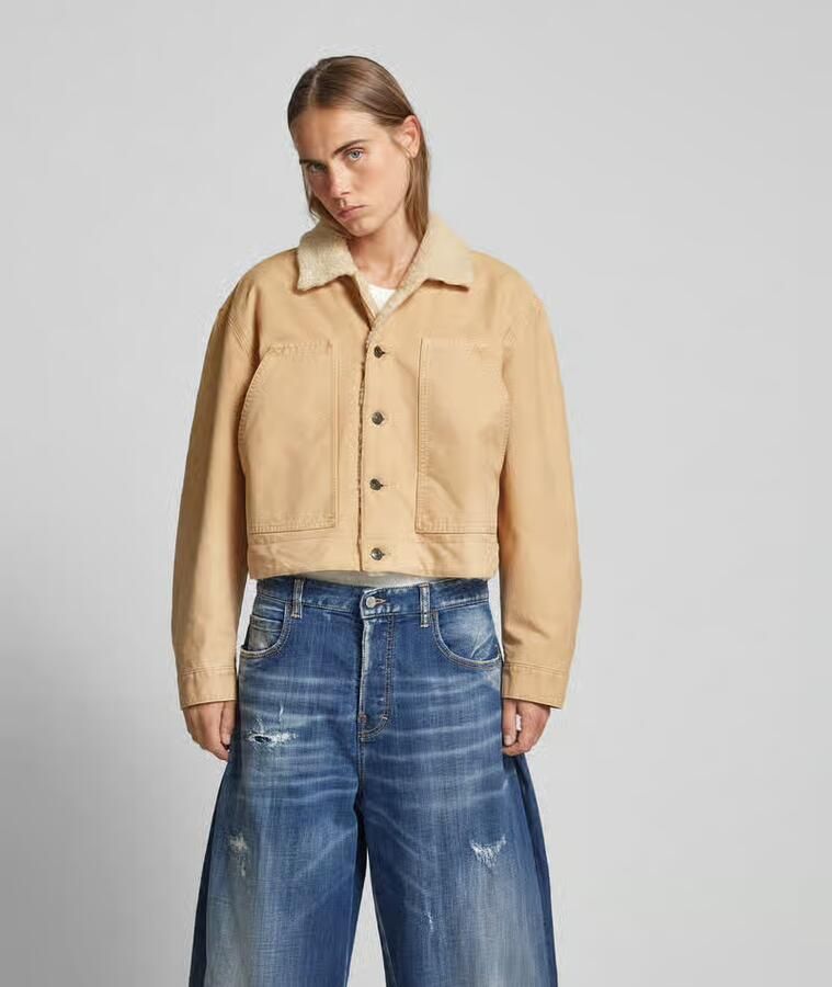 Dsquared2 Geïsoleerde spijkerjas Beige Dames - Foto 2