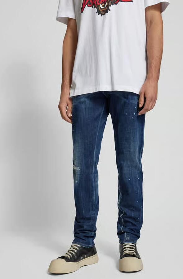 Dsquared2 Blauwe Jeans Herfst Winter Collectie Blue Heren - Foto 4
