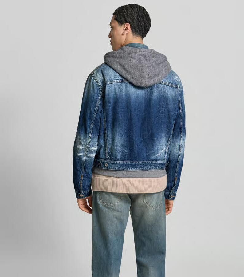 Dsquared2 Jeansjack met capuchon - Foto 2