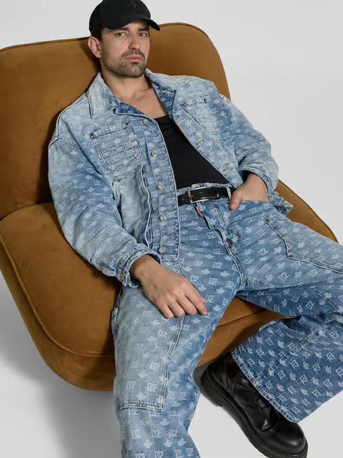 Dsquared2 Jeansjack van puur katoen