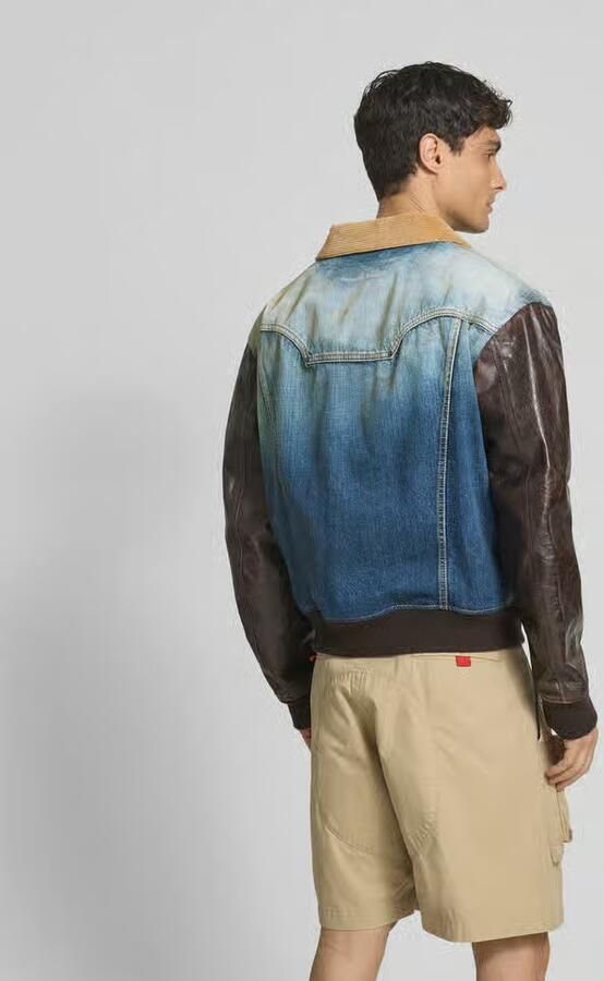 Dsquared2 Jas gemaakt van gecombineerde materialen Blue Heren - Foto 8