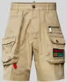Dsquared2 Loose fit cargoshorts met labelpatch - Foto 4
