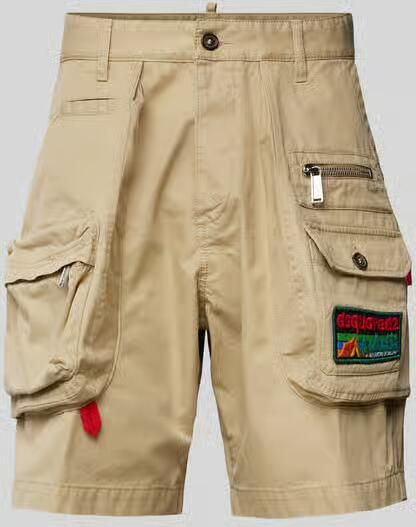 Dsquared2 Loose fit cargoshorts met labelpatch - Foto 7