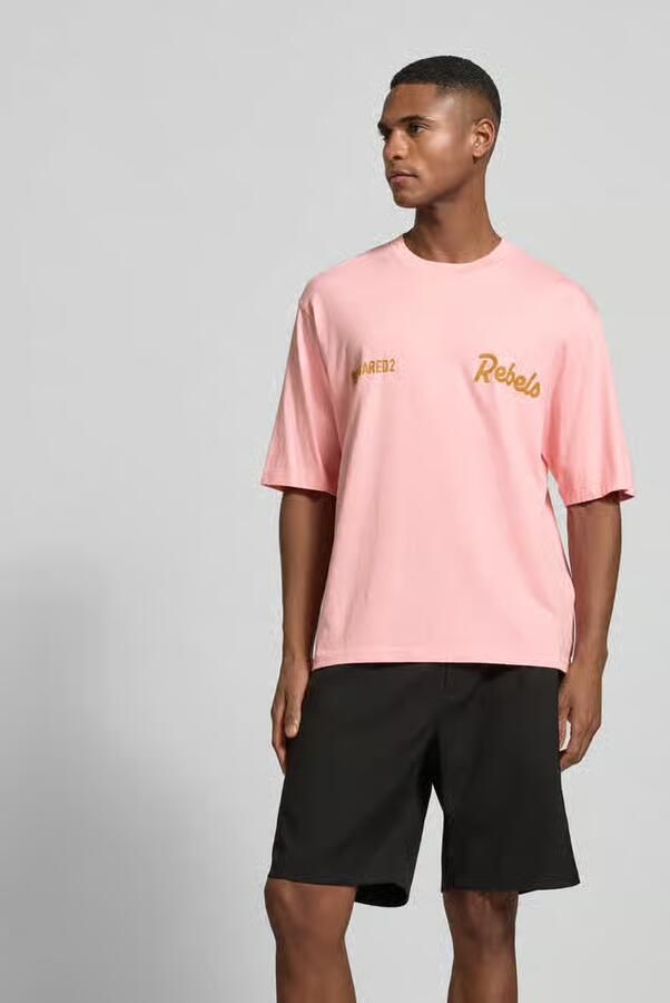 Dsquared2 Loose fit T-shirt met gestikt logo - Foto 3