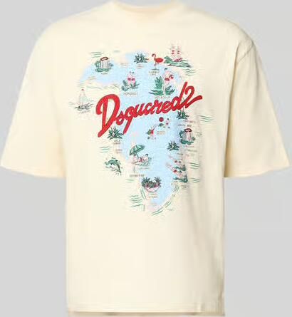 Dsquared2 Loose fit T-shirt met logoprint - Foto 2