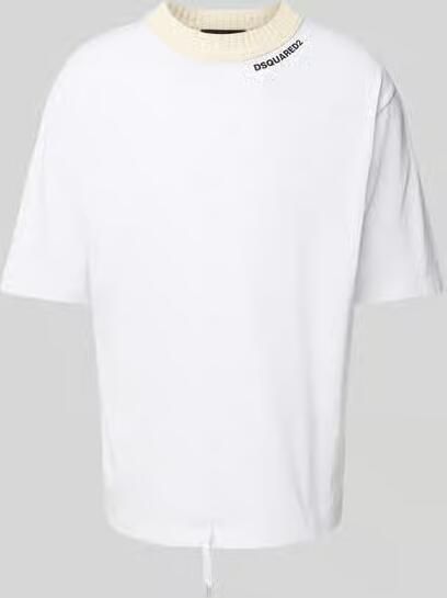 Dsquared2 Loose fit t-shirt met tunnelkoord - Foto 2