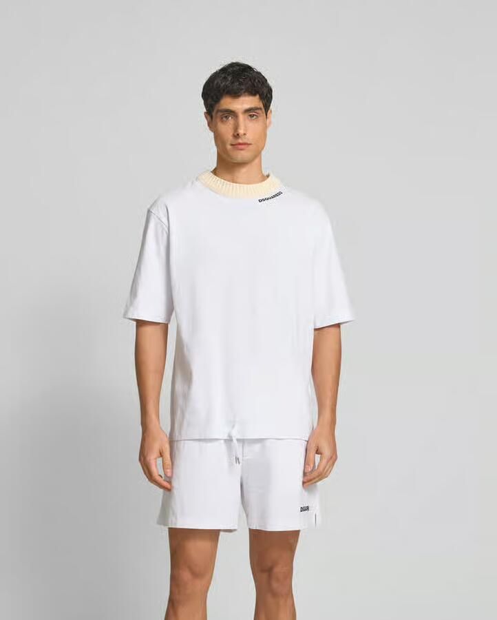 Dsquared2 Loose fit t-shirt met tunnelkoord - Foto 2