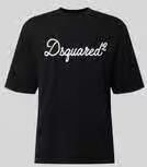 Dsquared2 Loose fit T-shirt van puur katoen
