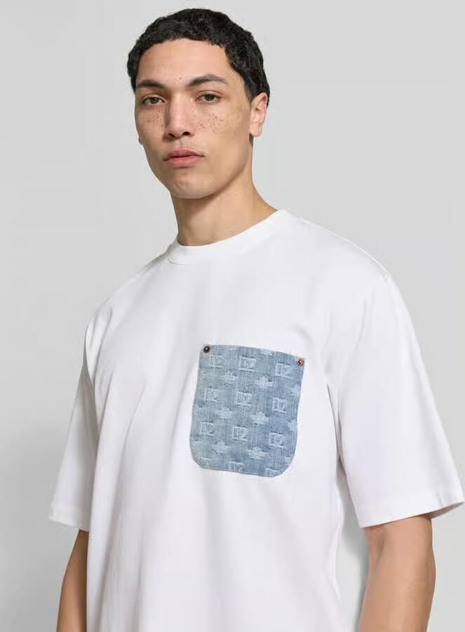 Dsquared2 Loose fit t-shirt van puur katoen