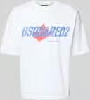 Dsquared2 Loose fit T-shirt van puur katoen