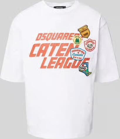 Dsquared2 Loose fit t-shirt van puur katoen - Foto 7