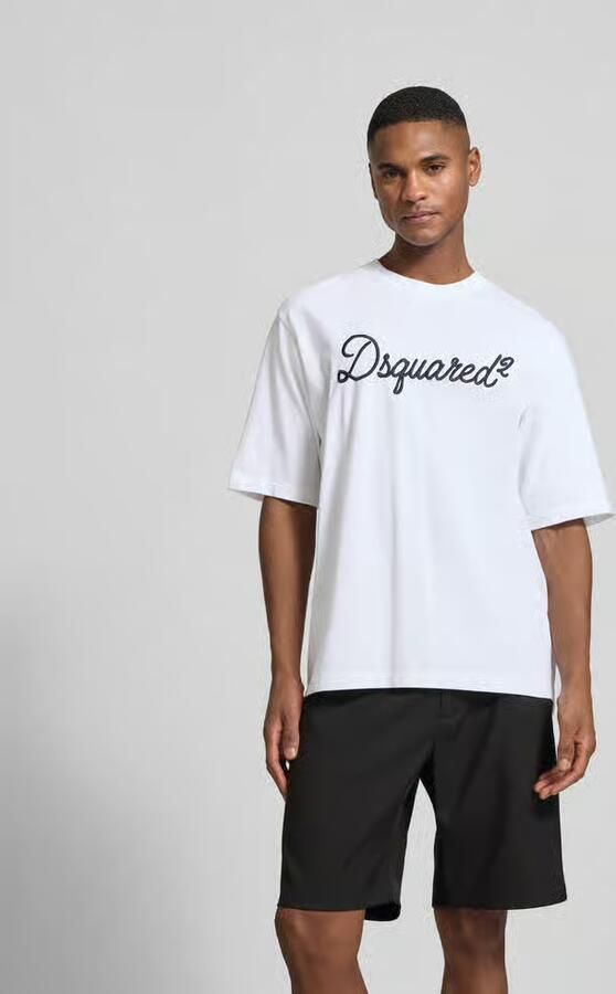 Dsquared2 Loose fit T-shirt van puur katoen - Foto 3