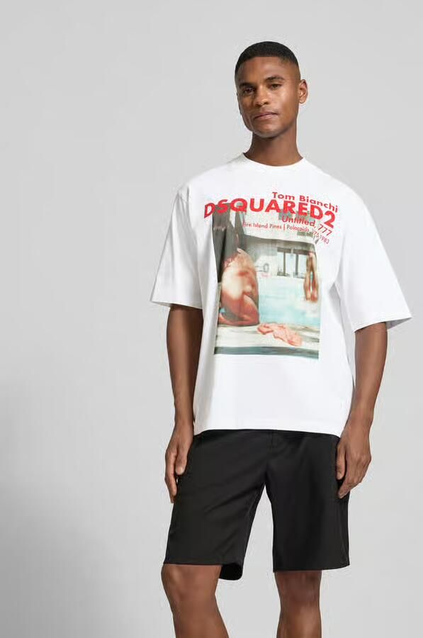 Dsquared2 Loose fit T-shirt van puur katoen - Foto 2