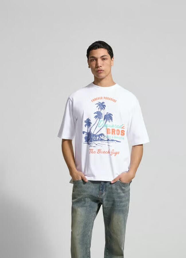 Dsquared2 Loose fit T-shirt van puur katoen - Foto 2
