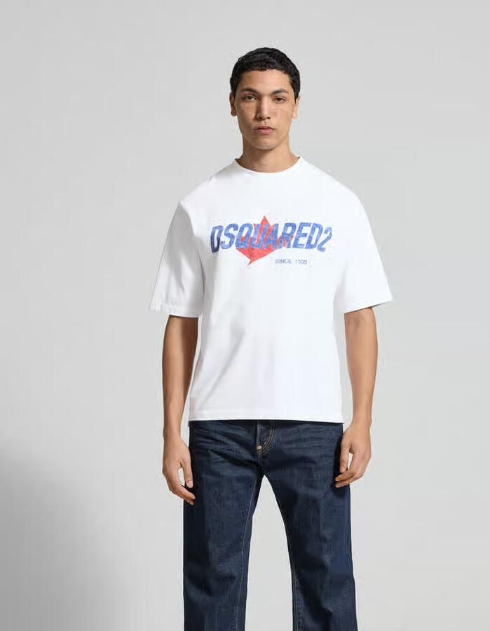 Dsquared2 Loose fit T-shirt van puur katoen - Foto 2