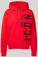 Dsquared2 oversized hoodie met labelprint