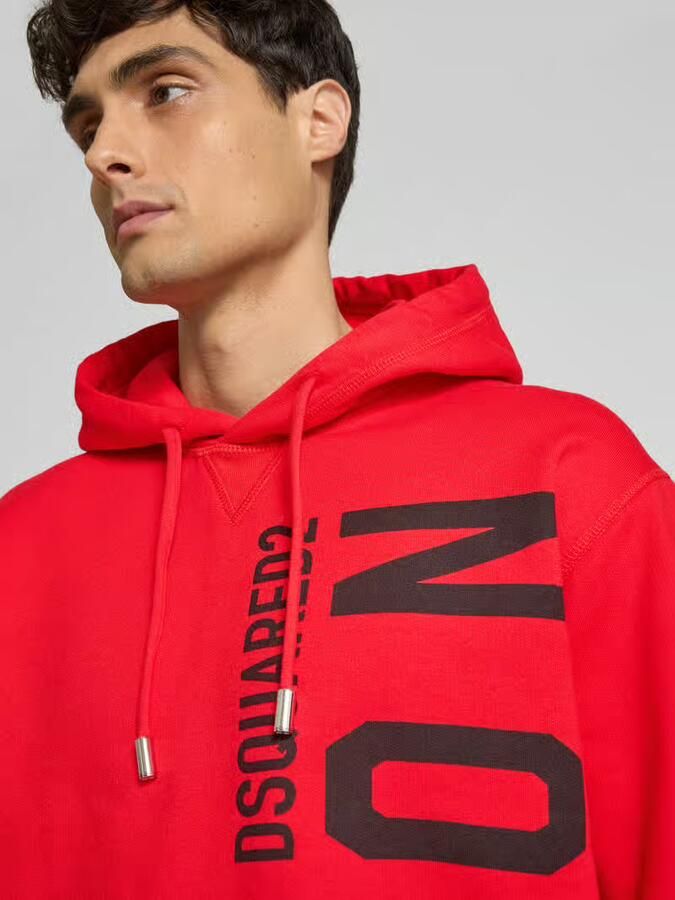 Dsquared2 oversized hoodie met labelprint